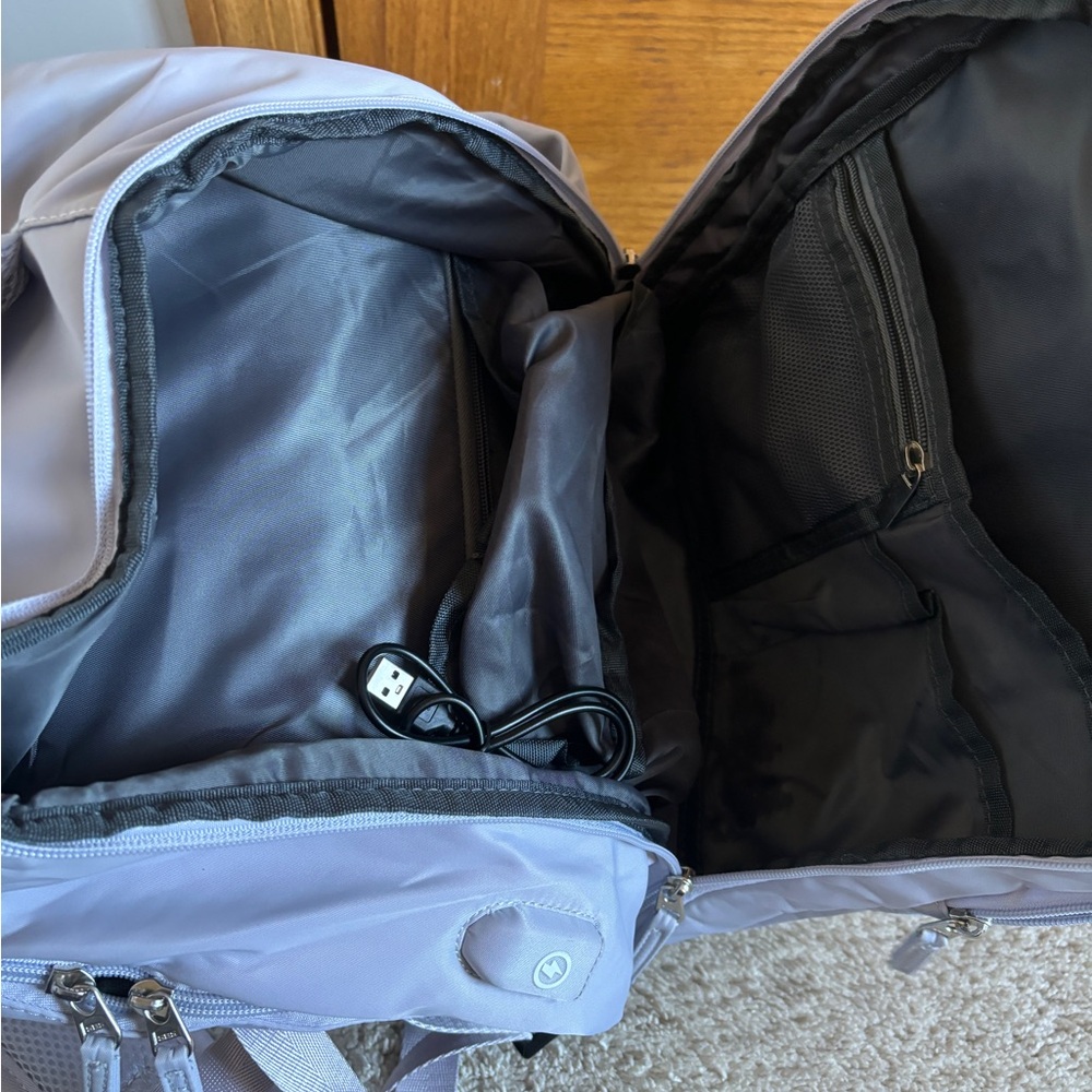 Light Blue Backpack - Picture 3 of 5